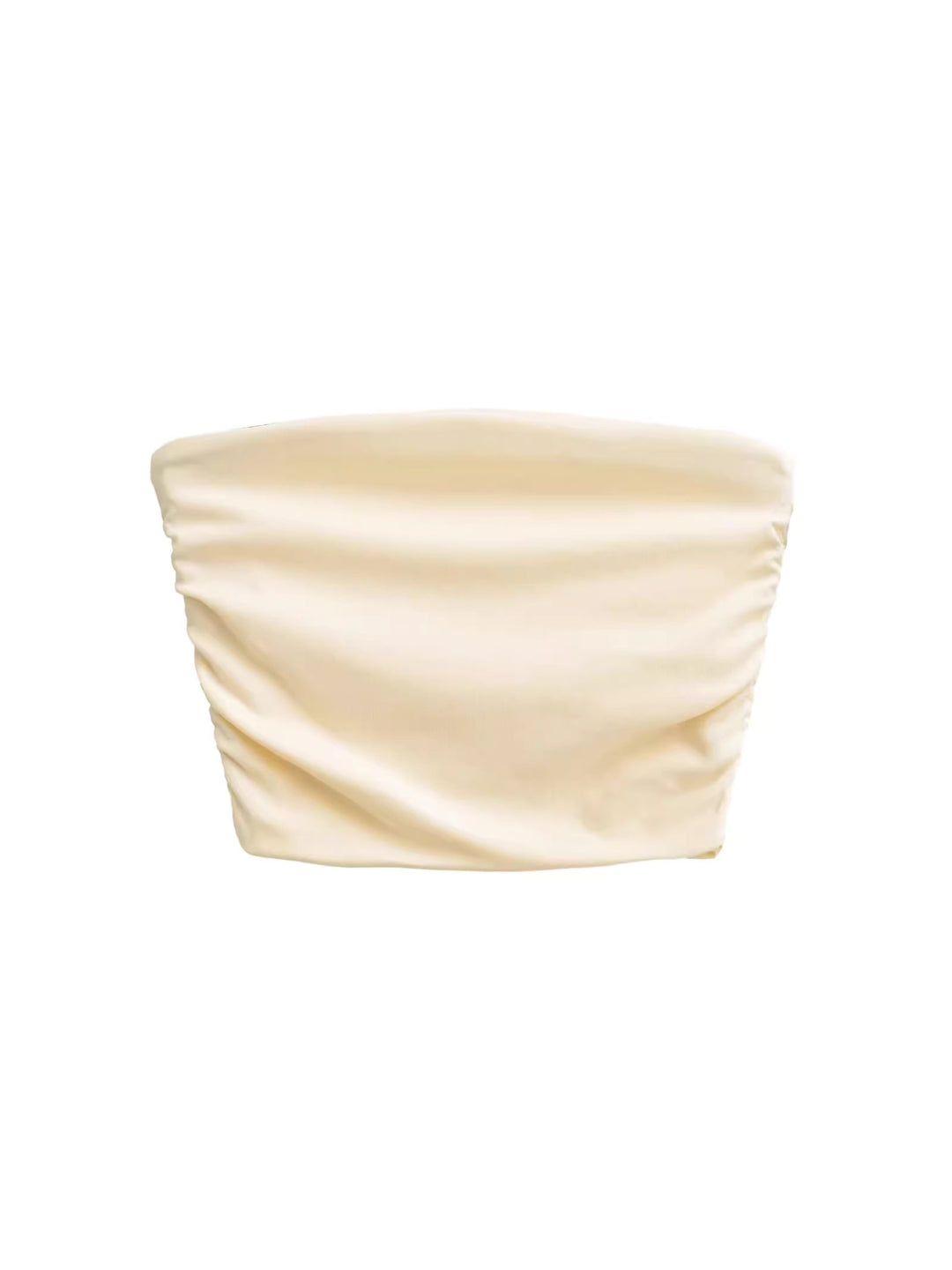 スムースフィットサイドギャザーチューブトップ