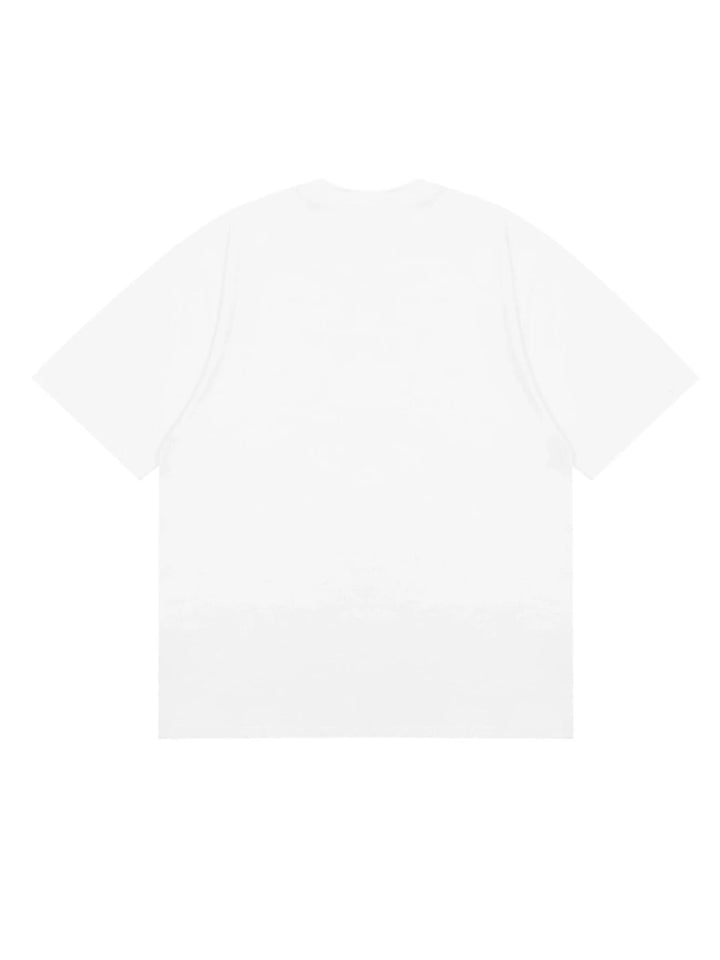 not feeling workyロゴプリントTシャツ