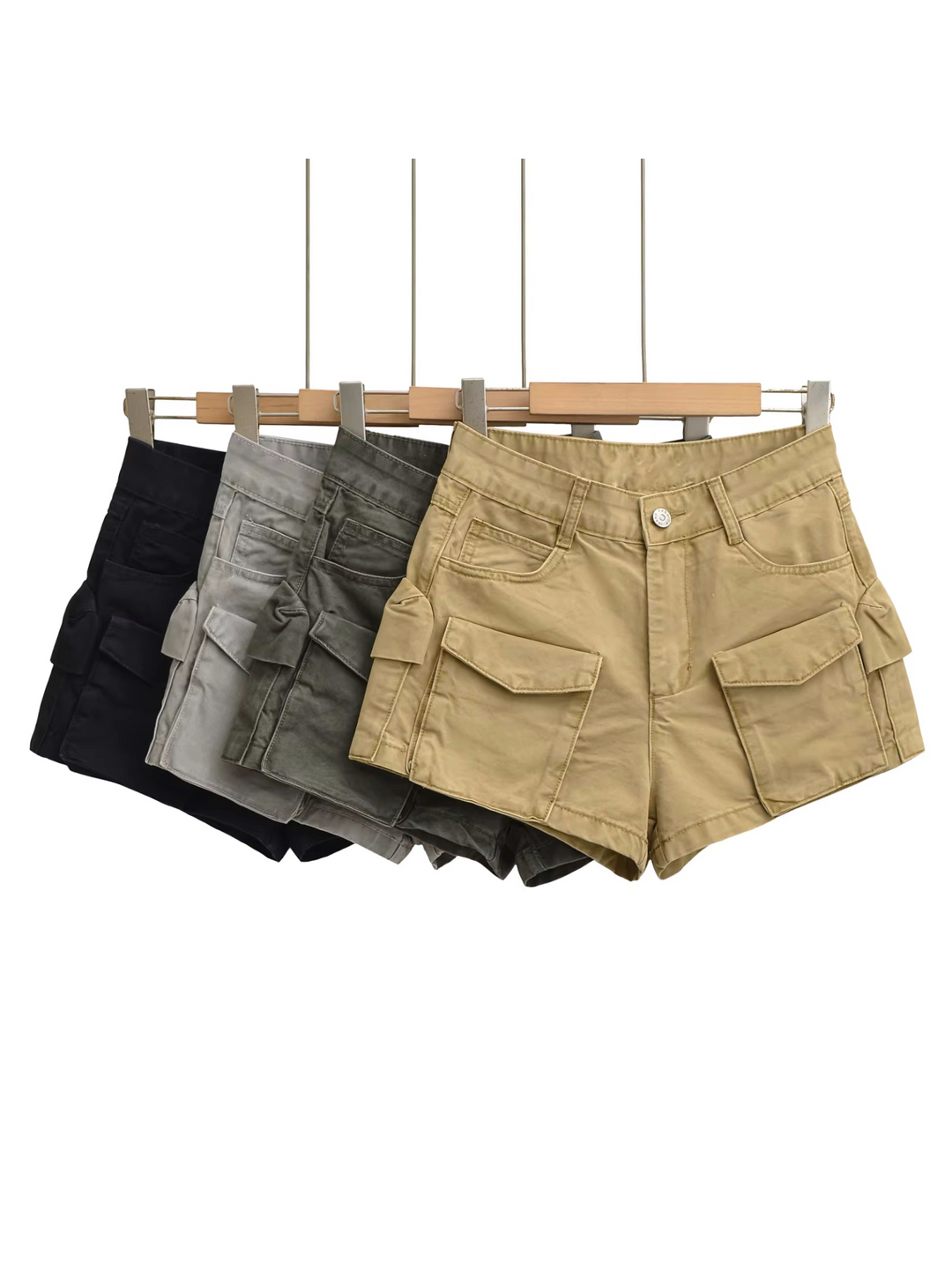 コットンカーゴショートパンツ
