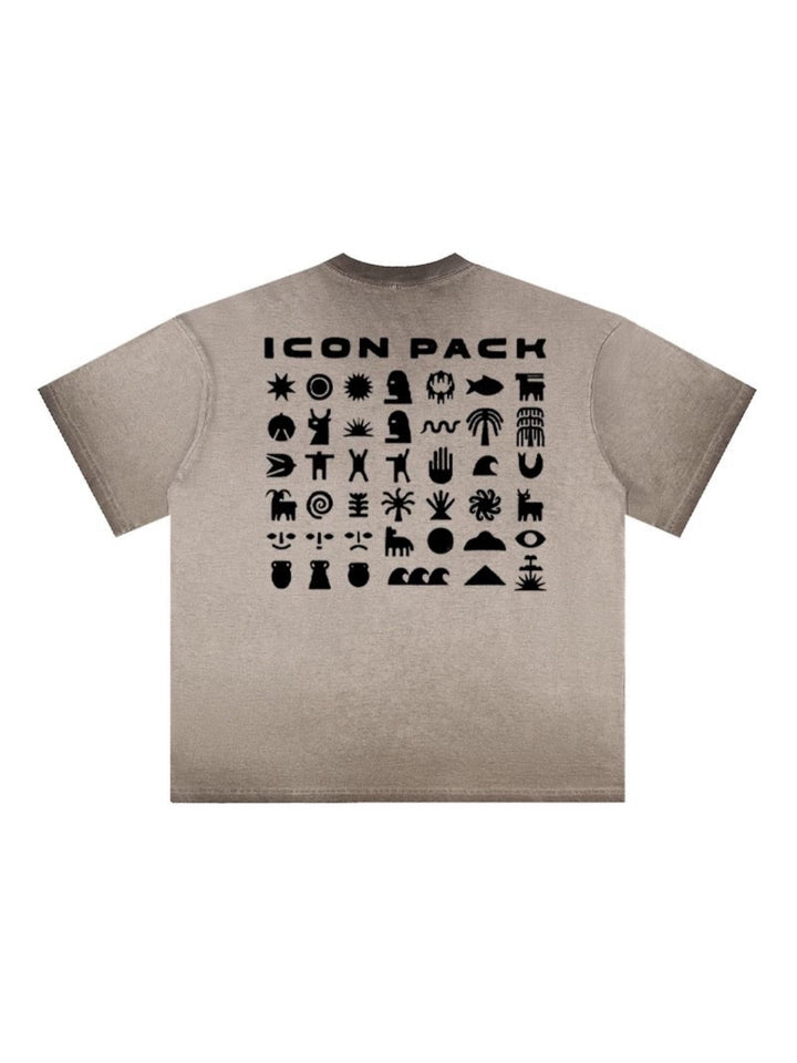 Icon Graphic プリントTシャツ