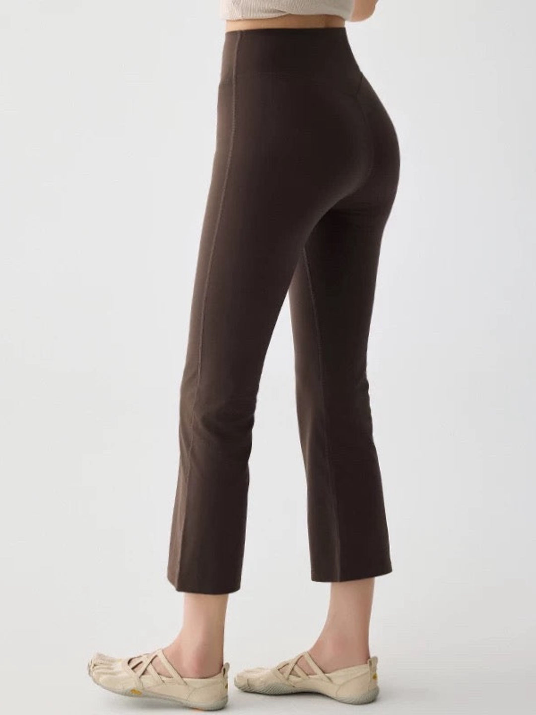 アクティブスムースクロップドレギンスフレアパンツ