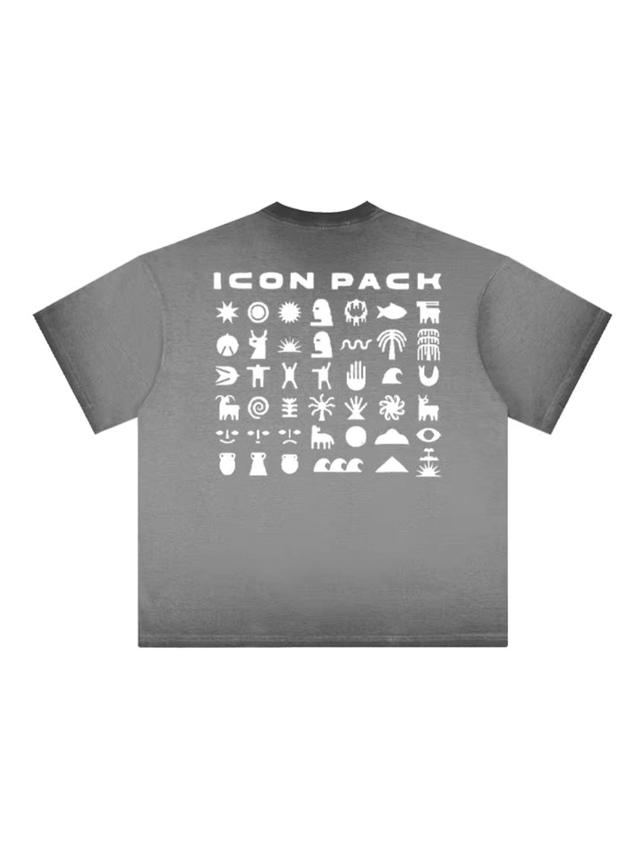 Icon Graphic プリントTシャツ