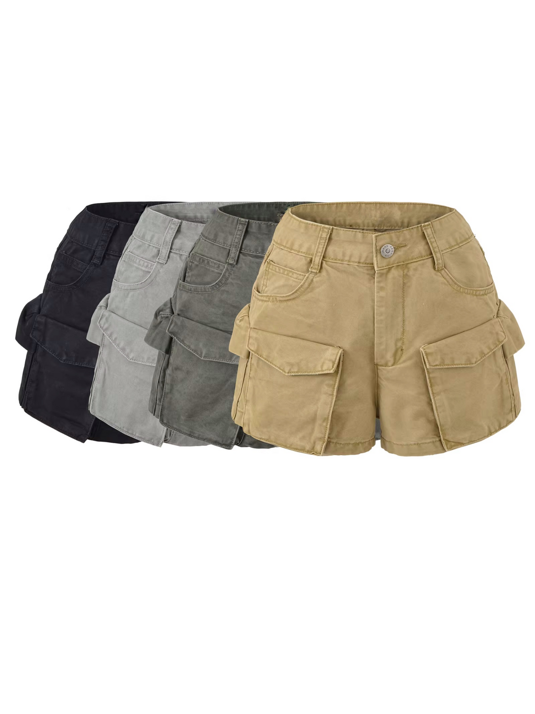 コットンカーゴショートパンツ