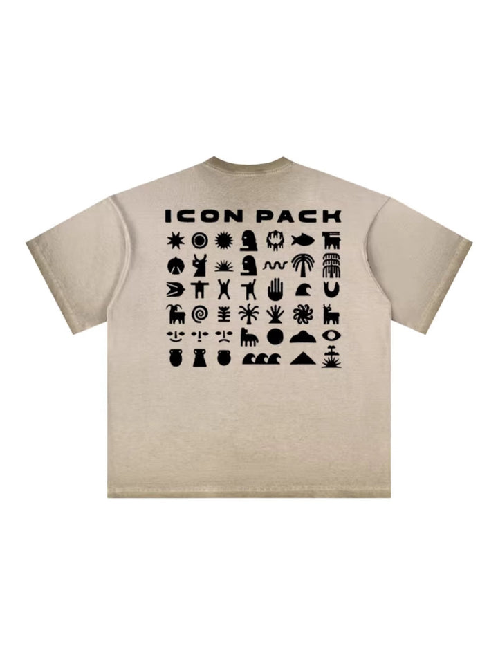 Icon Graphic プリントTシャツ