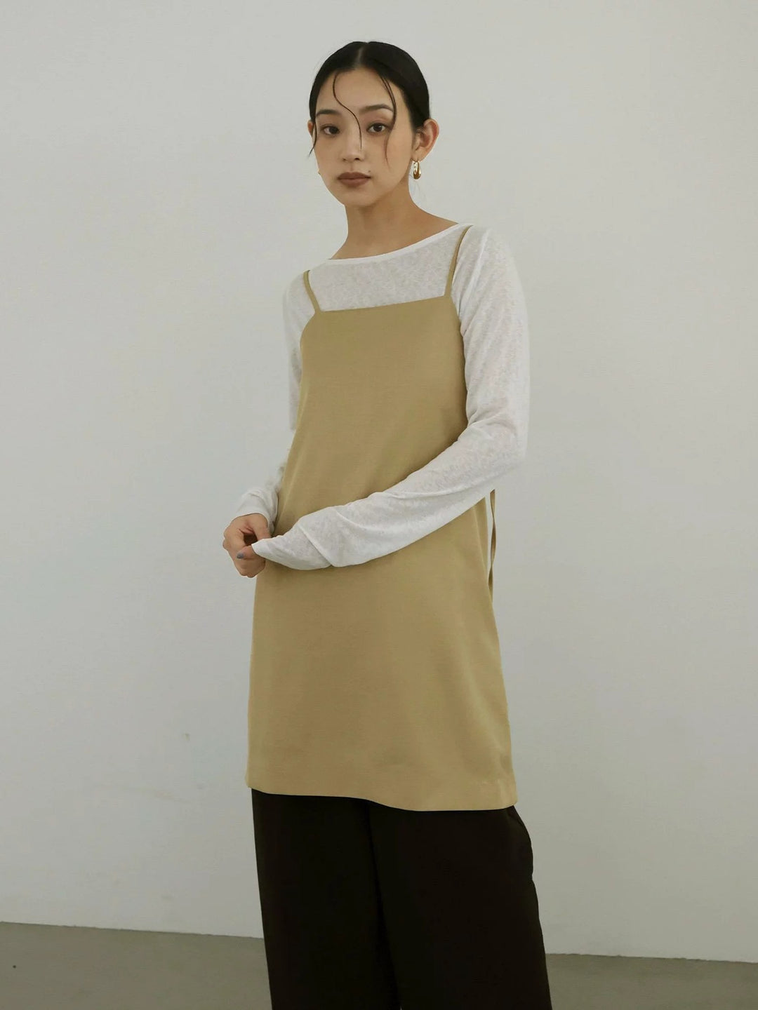 【 Select 】 TRツイルバックオープンキャミ