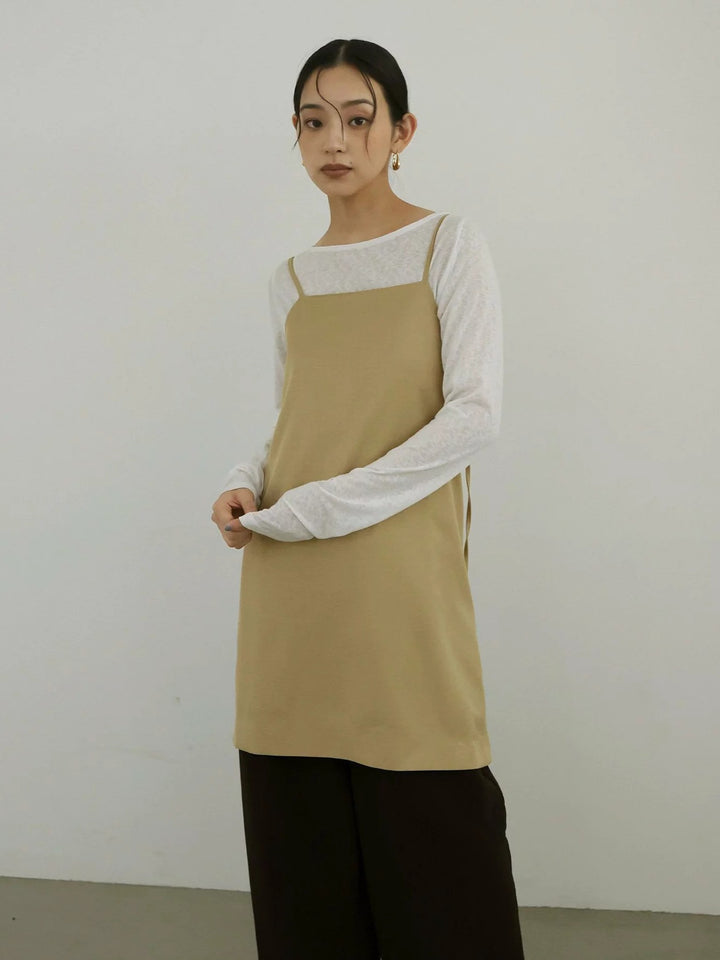 【 Select 】 TRツイルバックオープンキャミ